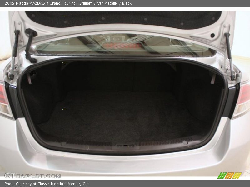 Brilliant Silver Metallic / Black 2009 Mazda MAZDA6 s Grand Touring