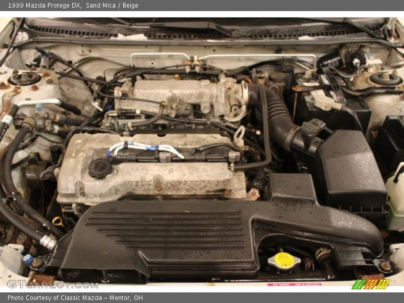  1999 Protege DX Engine - 1.6 Liter DOHC 16-Valve 4 Cylinder