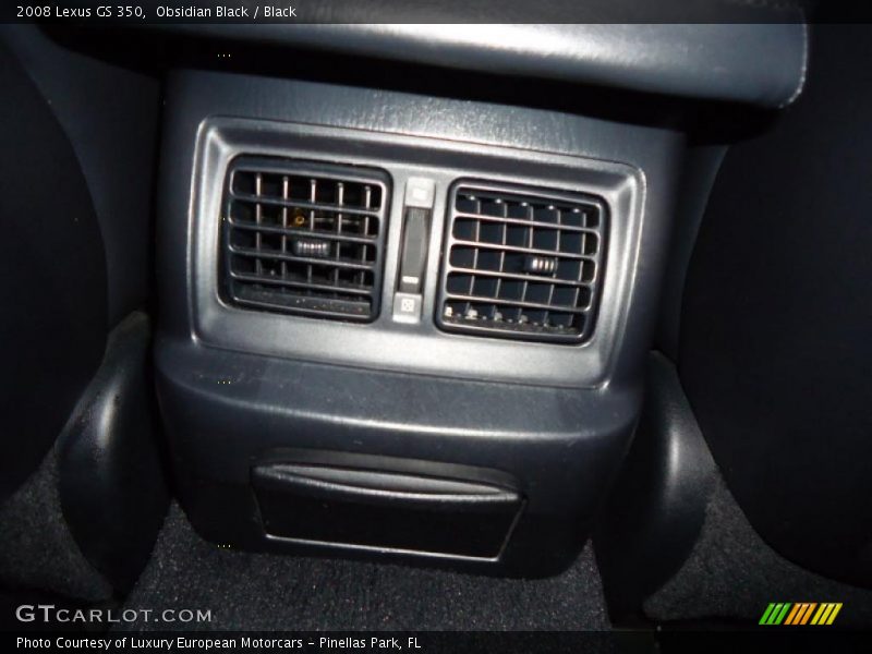 Obsidian Black / Black 2008 Lexus GS 350