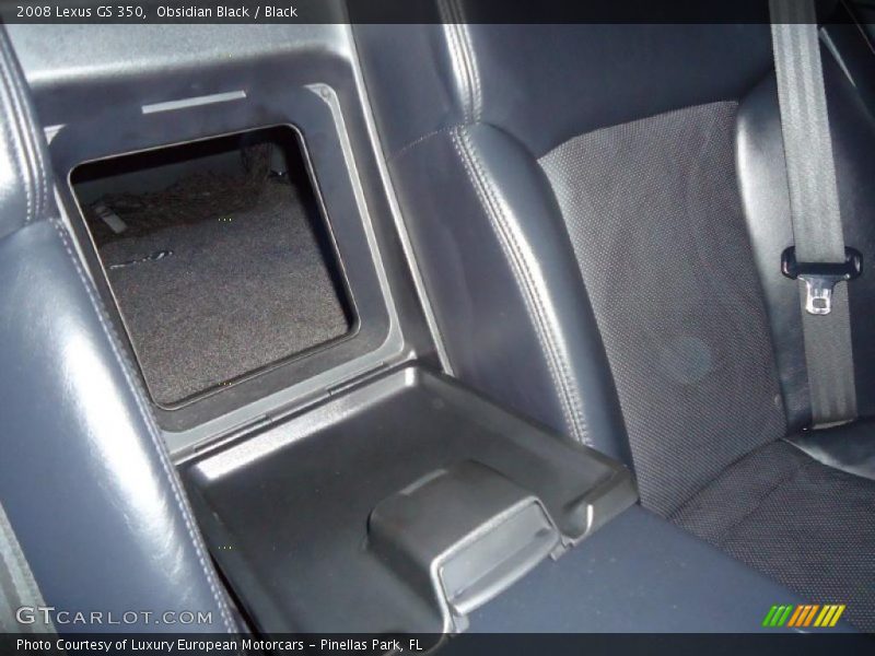 Obsidian Black / Black 2008 Lexus GS 350