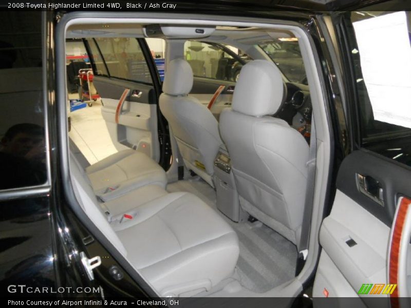 Black / Ash Gray 2008 Toyota Highlander Limited 4WD