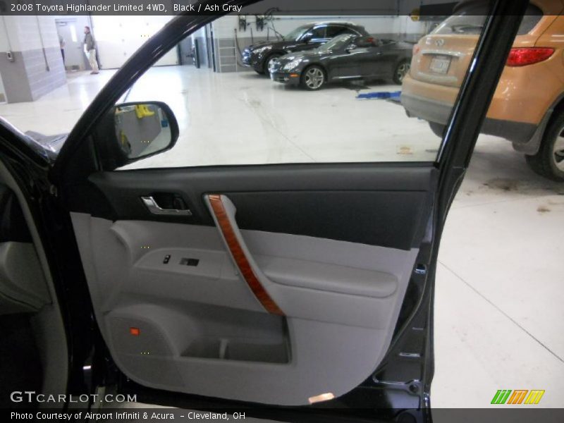 Black / Ash Gray 2008 Toyota Highlander Limited 4WD