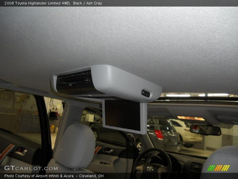 Black / Ash Gray 2008 Toyota Highlander Limited 4WD