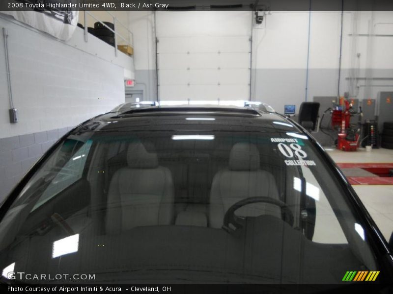 Black / Ash Gray 2008 Toyota Highlander Limited 4WD