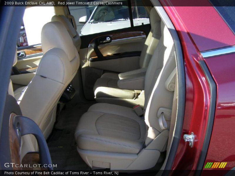 Red Jewel Tintcoat / Cocoa/Cashmere 2009 Buick Enclave CXL AWD