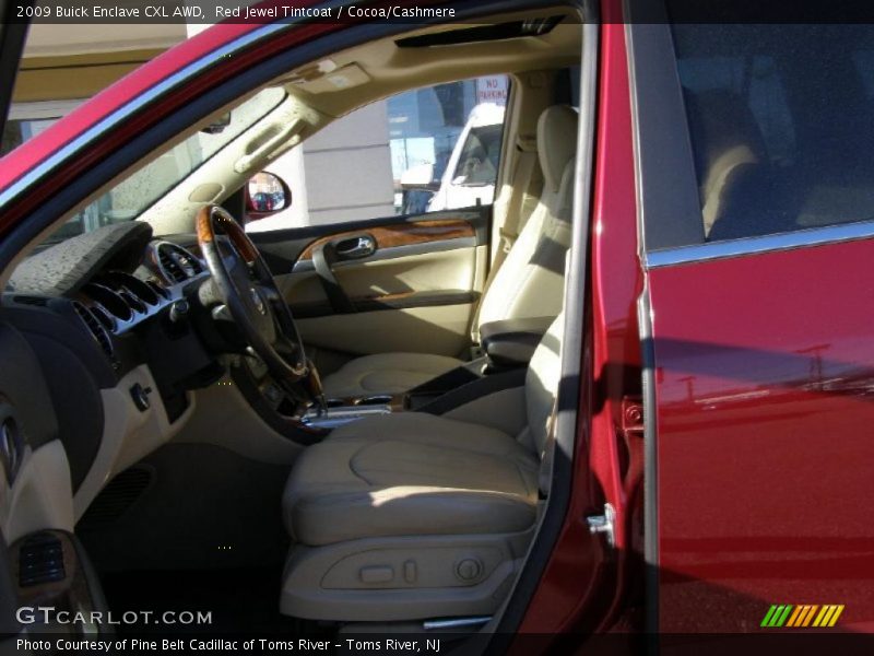 Red Jewel Tintcoat / Cocoa/Cashmere 2009 Buick Enclave CXL AWD