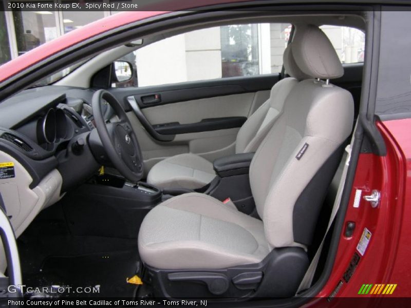 Spicy Red / Stone 2010 Kia Forte Koup EX