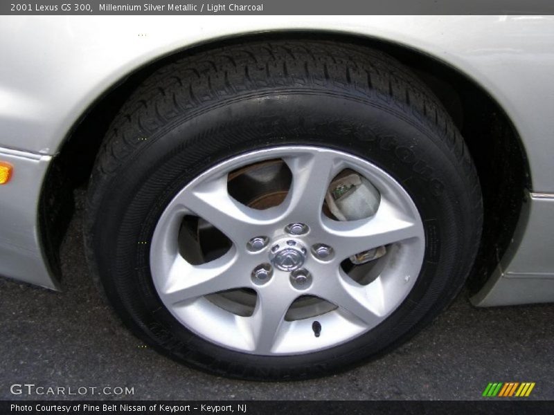 Millennium Silver Metallic / Light Charcoal 2001 Lexus GS 300