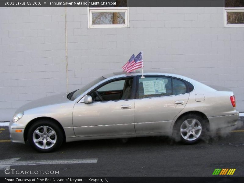 Millennium Silver Metallic / Light Charcoal 2001 Lexus GS 300