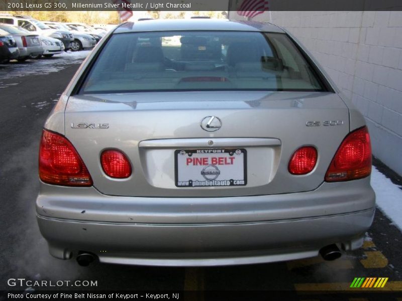 Millennium Silver Metallic / Light Charcoal 2001 Lexus GS 300