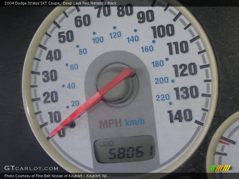 Deep Lava Red Metallic / Black 2004 Dodge Stratus SXT Coupe