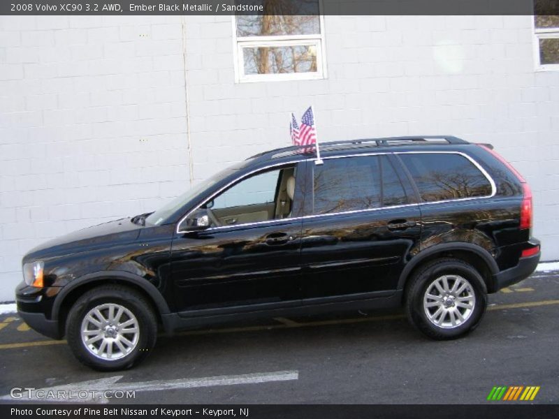 Ember Black Metallic / Sandstone 2008 Volvo XC90 3.2 AWD