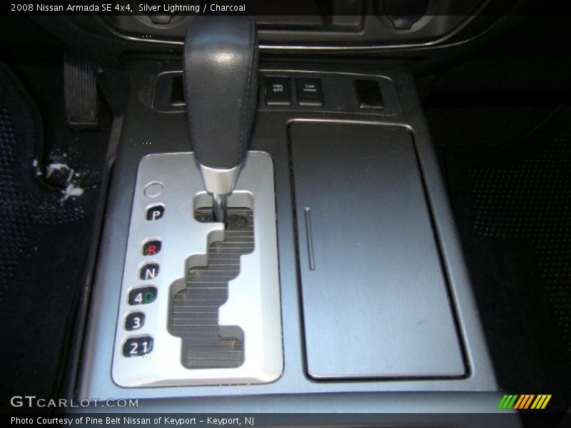 Silver Lightning / Charcoal 2008 Nissan Armada SE 4x4