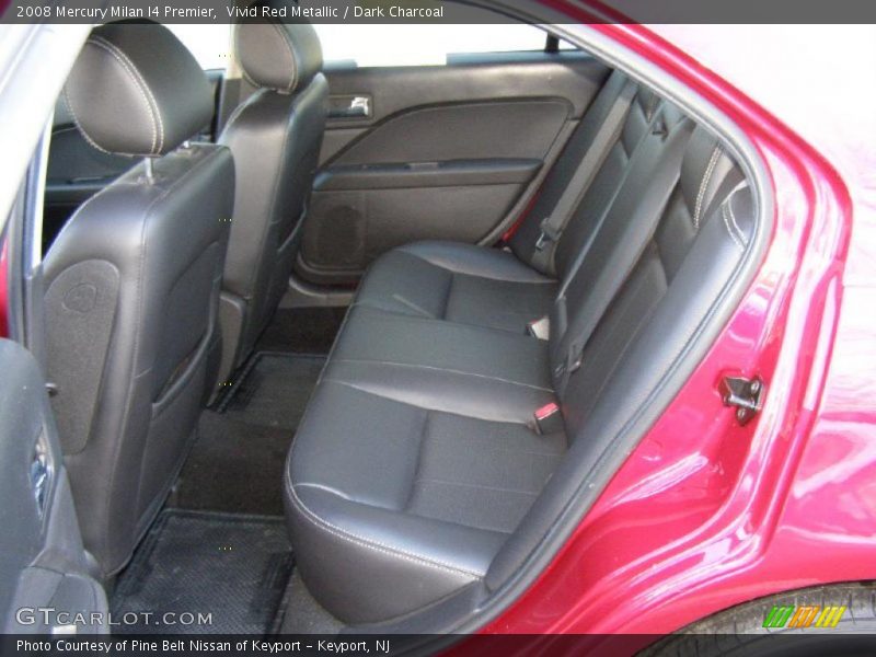 Vivid Red Metallic / Dark Charcoal 2008 Mercury Milan I4 Premier