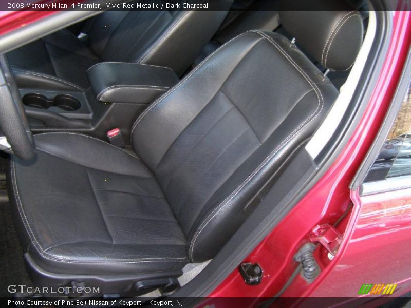 Vivid Red Metallic / Dark Charcoal 2008 Mercury Milan I4 Premier