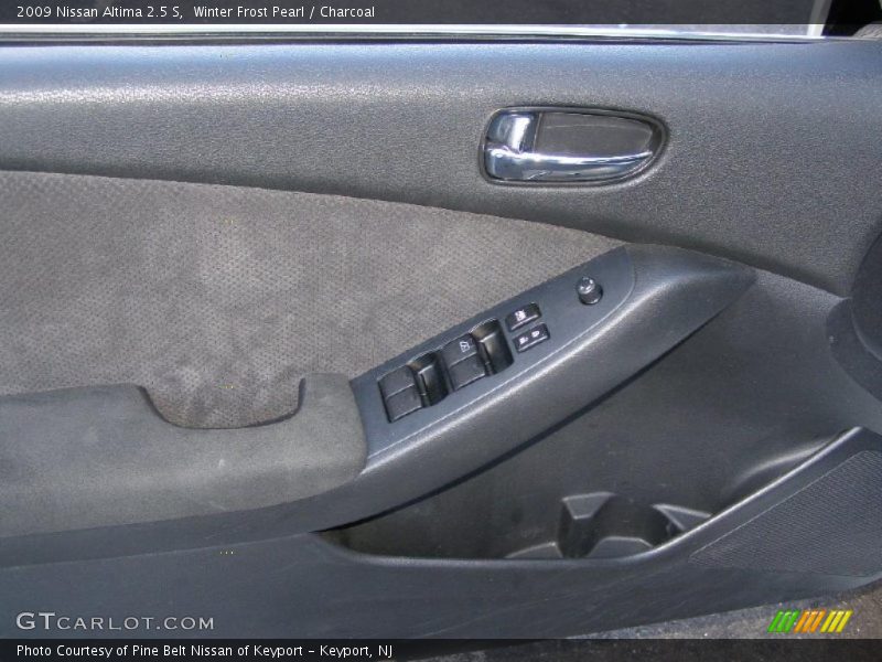 Winter Frost Pearl / Charcoal 2009 Nissan Altima 2.5 S