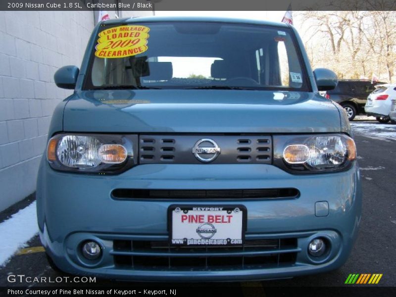 Caribbean Blue / Black 2009 Nissan Cube 1.8 SL