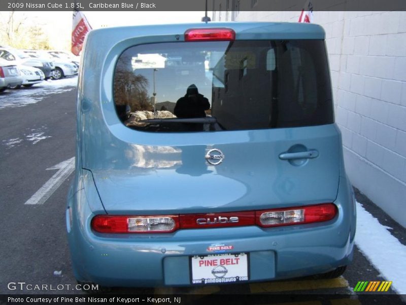Caribbean Blue / Black 2009 Nissan Cube 1.8 SL