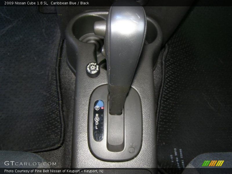 Caribbean Blue / Black 2009 Nissan Cube 1.8 SL