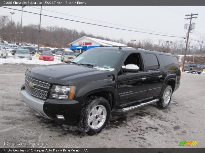 Black / Ebony 2008 Chevrolet Suburban 1500 LT 4x4