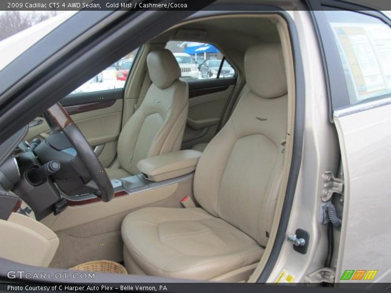 Gold Mist / Cashmere/Cocoa 2009 Cadillac CTS 4 AWD Sedan
