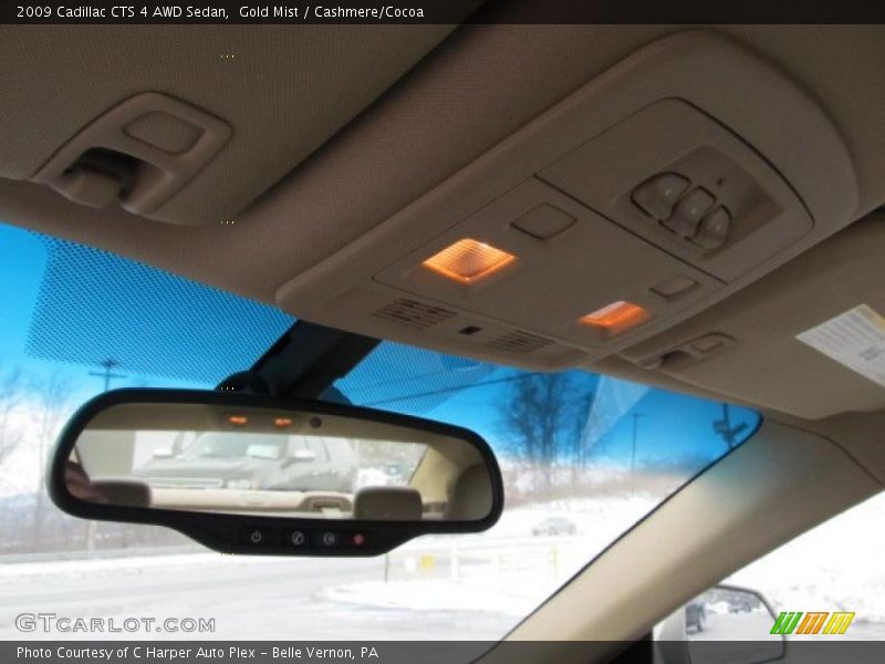 Gold Mist / Cashmere/Cocoa 2009 Cadillac CTS 4 AWD Sedan