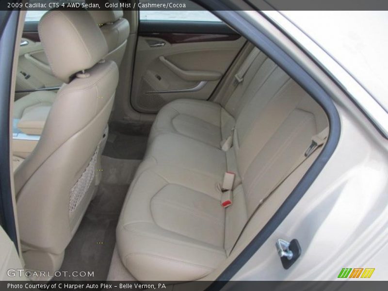 Gold Mist / Cashmere/Cocoa 2009 Cadillac CTS 4 AWD Sedan