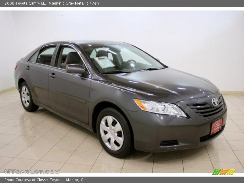 Magnetic Gray Metallic / Ash 2008 Toyota Camry LE