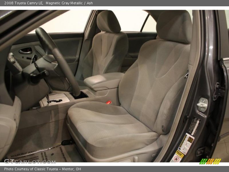 Magnetic Gray Metallic / Ash 2008 Toyota Camry LE