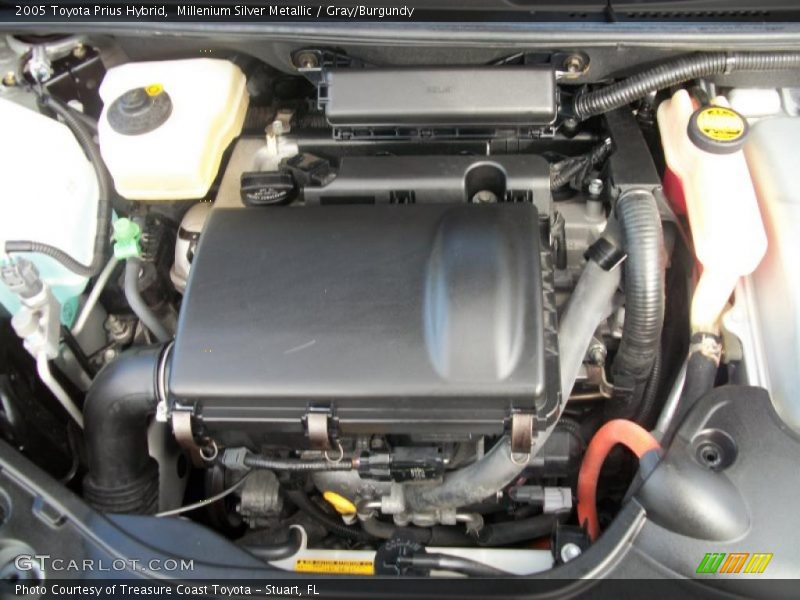  2005 Prius Hybrid Engine - 1.5 Liter DOHC 16-Valve VVT-i 4 Cylinder Gasoline/Electric Hybrid