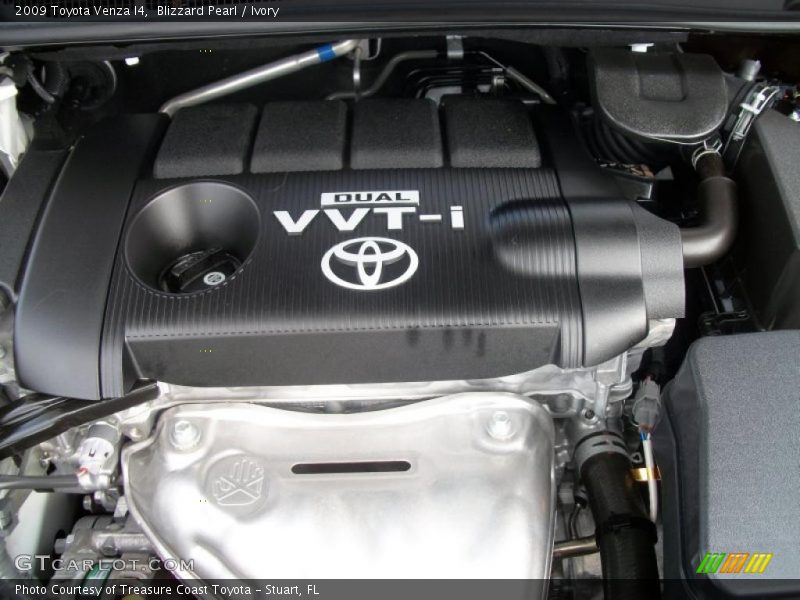 Blizzard Pearl / Ivory 2009 Toyota Venza I4