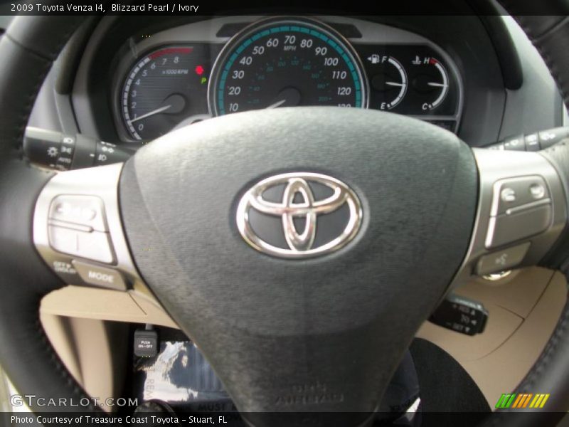 Blizzard Pearl / Ivory 2009 Toyota Venza I4