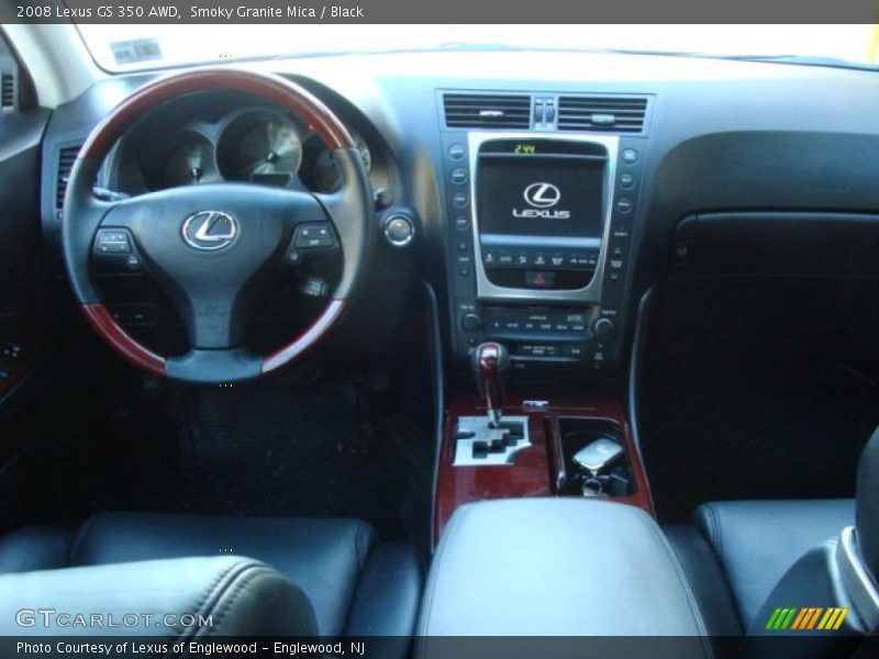 Smoky Granite Mica / Black 2008 Lexus GS 350 AWD
