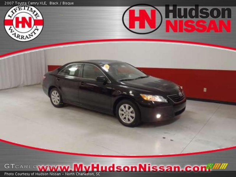 Black / Bisque 2007 Toyota Camry XLE