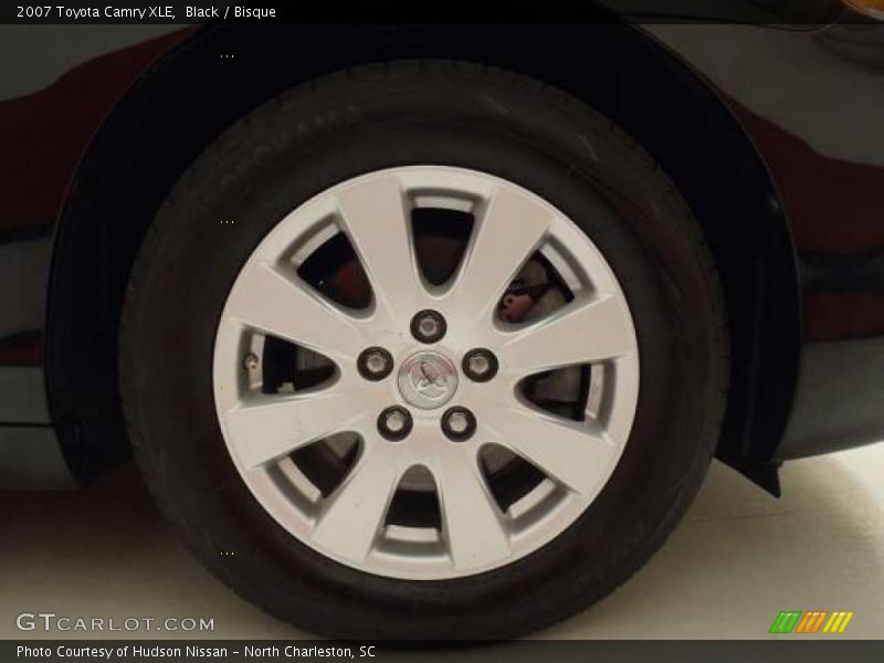 Black / Bisque 2007 Toyota Camry XLE