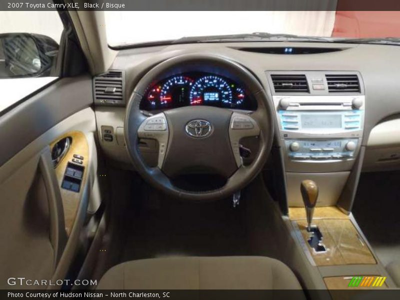 Black / Bisque 2007 Toyota Camry XLE