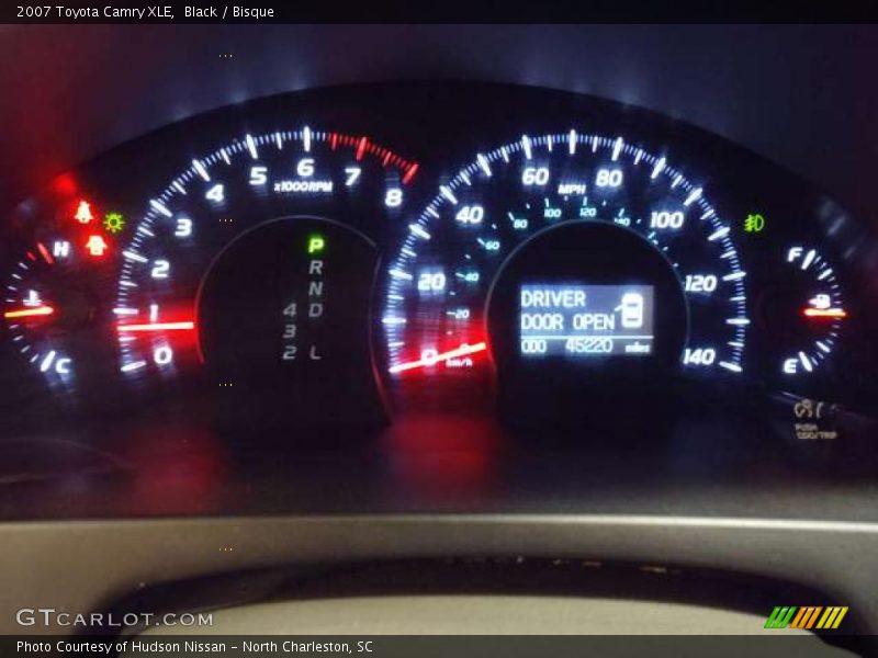 Black / Bisque 2007 Toyota Camry XLE