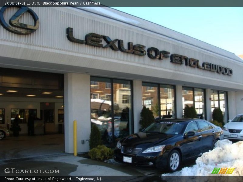 Black Sapphire Pearl / Cashmere 2008 Lexus ES 350