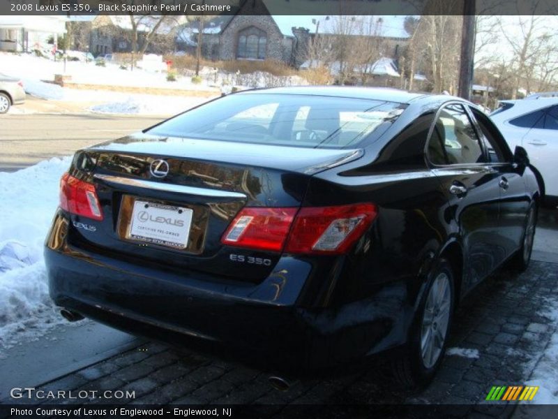 Black Sapphire Pearl / Cashmere 2008 Lexus ES 350
