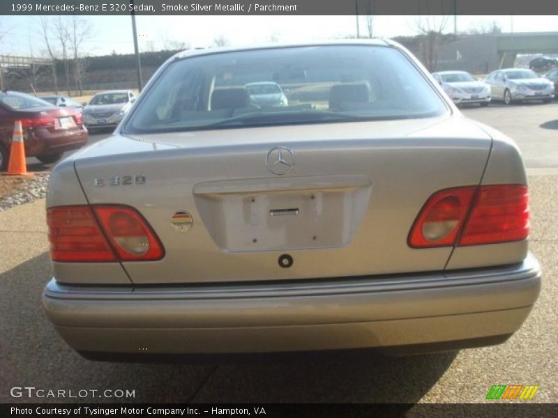 Smoke Silver Metallic / Parchment 1999 Mercedes-Benz E 320 Sedan