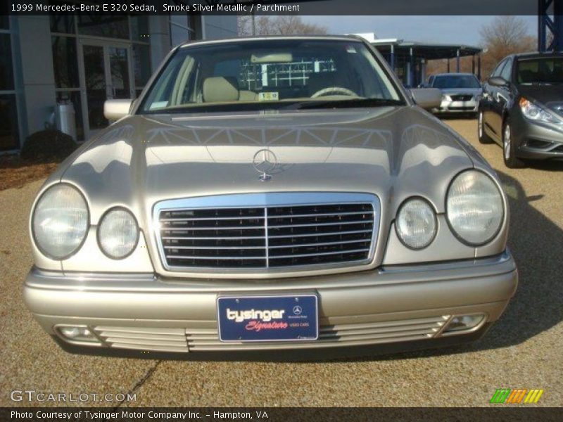 Smoke Silver Metallic / Parchment 1999 Mercedes-Benz E 320 Sedan