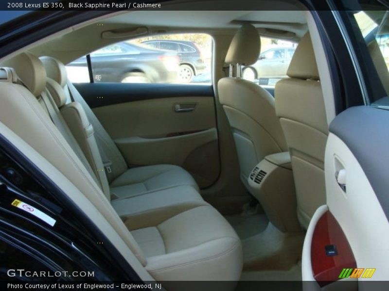 Black Sapphire Pearl / Cashmere 2008 Lexus ES 350
