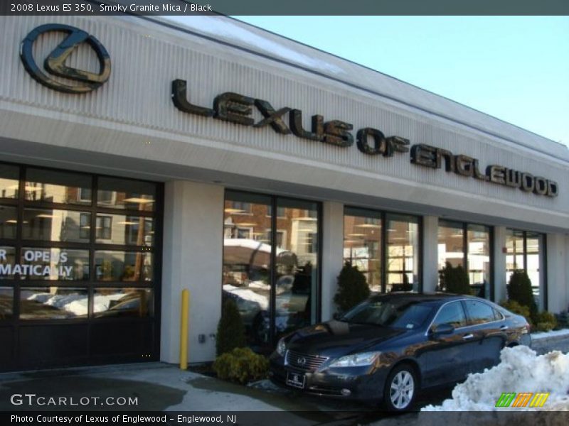 Smoky Granite Mica / Black 2008 Lexus ES 350