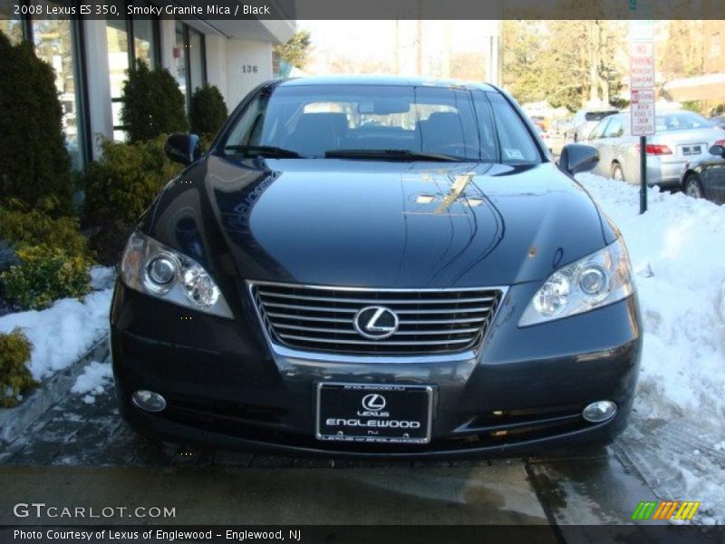 Smoky Granite Mica / Black 2008 Lexus ES 350