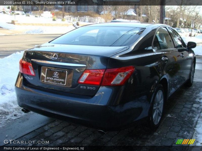 Smoky Granite Mica / Black 2008 Lexus ES 350