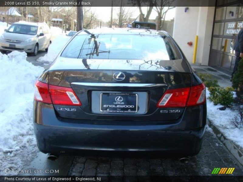 Smoky Granite Mica / Black 2008 Lexus ES 350
