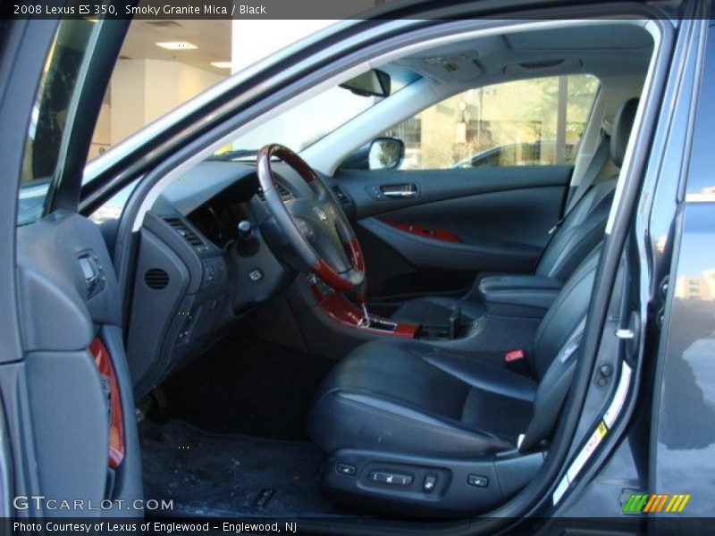 Smoky Granite Mica / Black 2008 Lexus ES 350