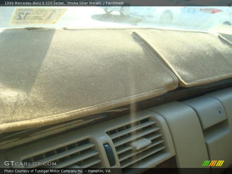 Smoke Silver Metallic / Parchment 1999 Mercedes-Benz E 320 Sedan