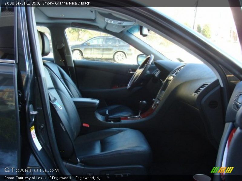 Smoky Granite Mica / Black 2008 Lexus ES 350