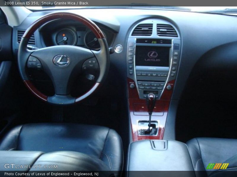 Smoky Granite Mica / Black 2008 Lexus ES 350